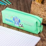 Σχολική Κασετίνα με Όνομα, σε Πετρόλ Χρώμα & Σχέδιο Φανέλα 5