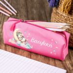 Σχολική Κασετίνα με Όνομα, σε Φούξια Χρώμα & Σχέδιο Όνειρο