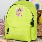 Σχολική Τσάντα Πλάτης Νηπιαγωγείου σε Λαχανί Χρώμα, Κούνια