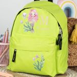 Σχολική Τσάντα Πλάτης Νηπιαγωγείου σε Λαχανί Χρώμα, Ωκεανός