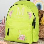 Σχολική Τσάντα Πλάτης Νηπιαγωγείου σε Λαχανί Χρώμα, Κύκνος