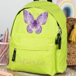 Σχολική Τσάντα Πλάτης Νηπιαγωγείου σε Λαχανί Χρώμα, Purplefly