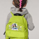 Σχολική Τσάντα Πλάτης Νηπιαγωγείου σε Λαχανί Χρώμα, Κοράλι