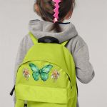 Σχολική Τσάντα Πλάτης Νηπιαγωγείου σε Λαχανί Χρώμα, Κήπος