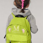 Σχολική Τσάντα Πλάτης Νηπιαγωγείου σε Λαχανί Χρώμα, Κύκνος