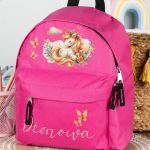 Σχολική Τσάντα Πλάτης Νηπιαγωγείου σε Φούξια Χρώμα, Paradise