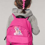 Σχολική Τσάντα Πλάτης Νηπιαγωγείου σε Φούξια Χρώμα, Unicorn