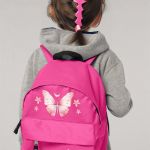 Σχολική Τσάντα Πλάτης Νηπιαγωγείου σε Φούξια Χρώμα, Butterfly