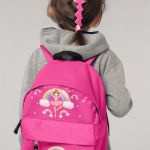 Σχολική Τσάντα Πλάτης Νηπιαγωγείου σε Φούξια Χρώμα, Χορεύτρια