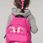 Σχολική Τσάντα Πλάτης Νηπιαγωγείου σε Φούξια Χρώμα, Flowers