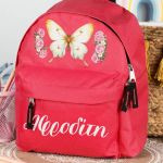 Σχολική Τσάντα Πλάτης Νηπιαγωγείου σε Κόκκινο Χρώμα, Rose
