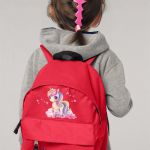 Σχολική Τσάντα Πλάτης Νηπιαγωγείου σε Κόκκινο Χρώμα, Unicorn