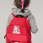 Σχολική Τσάντα Πλάτης Νηπιαγωγείου σε Κόκκινο Χρώμα, Σχολική Τσάντα Πλάτης Νηπιαγωγείου σε Κόκκινο Χρώμα, Cloudy