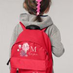 Σχολική Τσάντα Πλάτης Νηπιαγωγείου σε Κόκκινο Χρώμα, Ωκεανός