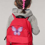 Σχολική Τσάντα Πλάτης Νηπιαγωγείου σε Κόκκινο Χρώμα, Purplefly
