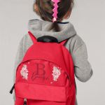 Σχολική Τσάντα Πλάτης Νηπιαγωγείου σε Κόκκινο Χρώμα, Γράμμα