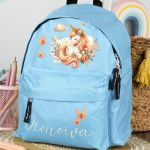 Σχολική Τσάντα Πλάτης Νηπιαγωγείου σε Γαλάζιο Χρώμα, Paradise