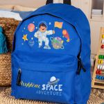 Σχολική Τσάντα Πλάτης Νηπιαγωγείου σε Μπλε Χρώμα, Σχολική Τσάντα Πλάτης Νηπιαγωγείου σε Μπλε Χρώμα, UFO