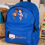 Σχολική Τσάντα Πλάτης Νηπιαγωγείου σε Μπλε Χρώμα, Shots