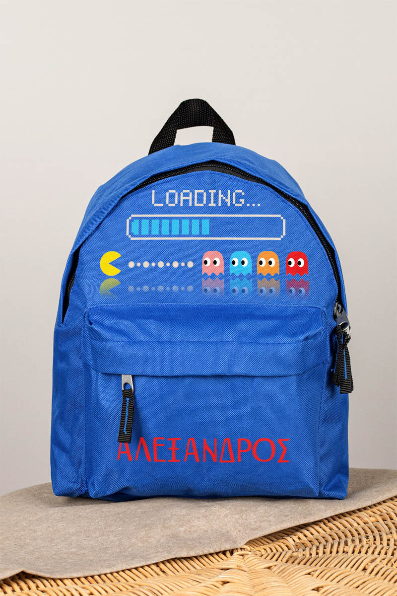 Σχολική Τσάντα Πλάτης Νηπιαγωγείου σε Μπλε Χρώμα, Loading