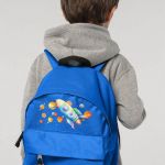Σχολική Τσάντα Πλάτης Νηπιαγωγείου σε Μπλε Χρώμα, Σχολική Τσάντα Πλάτης Νηπιαγωγείου σε Μπλε Χρώμα, Πύραυλος