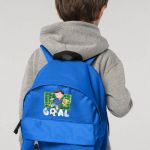 Σχολική Τσάντα Πλάτης Νηπιαγωγείου σε Μπλε Χρώμα, Football