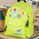 Σχολική Τσάντα Πλάτης Νηπιαγωγείου σε Λαχανί Χρώμα, UFO