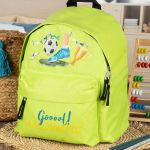 Σχολική Τσάντα Πλάτης Νηπιαγωγείου σε Λαχανί Χρώμα, Champions