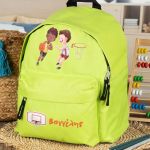 Σχολική Τσάντα Πλάτης Νηπιαγωγείου σε Λαχανί Χρώμα, Shots