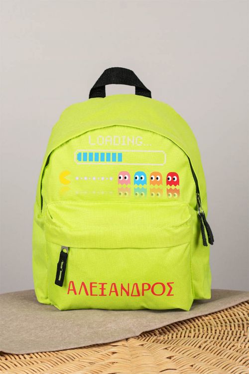 Σχολική Τσάντα Πλάτης Νηπιαγωγείου σε Λαχανί Χρώμα, Loading