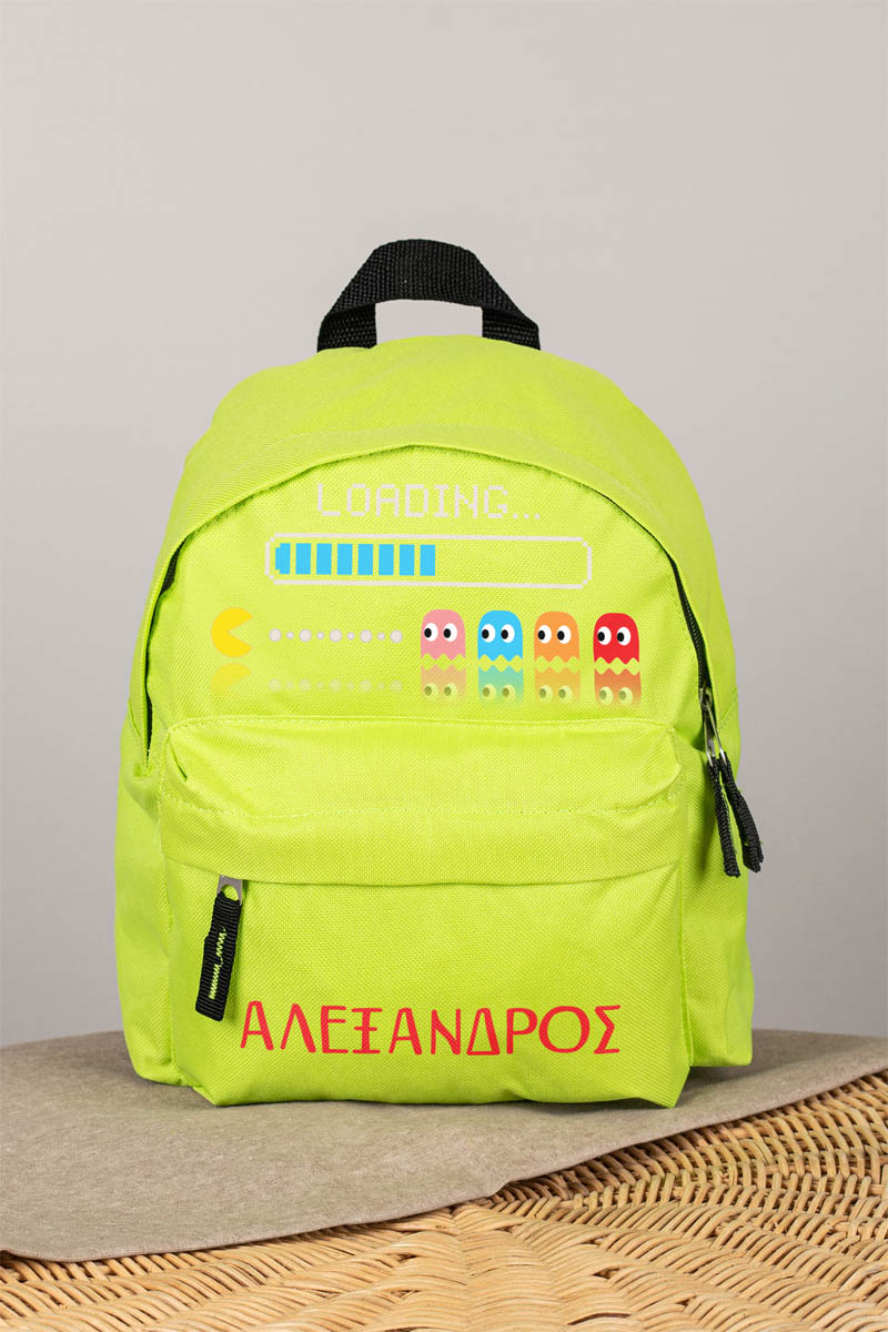 Σχολική Τσάντα Πλάτης Νηπιαγωγείου σε Λαχανί Χρώμα, Loading
