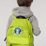 Σχολική Τσάντα Πλάτης Νηπιαγωγείου σε Λαχανί Χρώμα, Astronaut