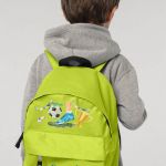 Σχολική Τσάντα Πλάτης Νηπιαγωγείου σε Λαχανί Χρώμα, Champions