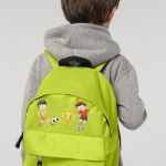 Σχολική Τσάντα Πλάτης Νηπιαγωγείου σε Λαχανί Χρώμα, Goal