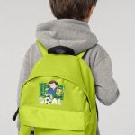 Σχολική Τσάντα Πλάτης Νηπιαγωγείου σε Λαχανί Χρώμα, Football