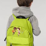 Σχολική Τσάντα Πλάτης Νηπιαγωγείου σε Λαχανί Χρώμα, Shots