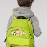 Σχολική Τσάντα Πλάτης Νηπιαγωγείου σε Λαχανί Χρώμα, Jungle