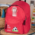 Σχολική Τσάντα Πλάτης Νηπιαγωγείου σε Κόκκινο Χρώμα, Red