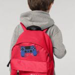 Σχολική Τσάντα Πλάτης Νηπιαγωγείου σε Κόκκινο Χρώμα, Game On