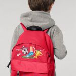 Σχολική Τσάντα Πλάτης Νηπιαγωγείου σε Κόκκινο Χρώμα, Champions