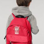 Σχολική Τσάντα Πλάτης Νηπιαγωγείου σε Κόκκινο Χρώμα, Red