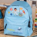 Σχολική Τσάντα Πλάτης Νηπιαγωγείου σε Γαλάζιο Χρώμα, UFO