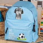 Σχολική Τσάντα Πλάτης Νηπιαγωγείου σε Γαλάζιο Χρώμα, Black