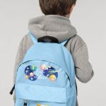 Σχολική Τσάντα Πλάτης Νηπιαγωγείου σε Γαλάζιο Χρώμα, Planets