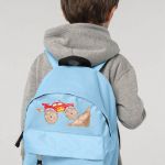 Σχολική Τσάντα Πλάτης Νηπιαγωγείου σε Γαλάζιο Χρώμα, Truck