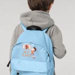 Σχολική Τσάντα Πλάτης Νηπιαγωγείου σε Γαλάζιο Χρώμα, Basketball