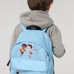 Σχολική Τσάντα Πλάτης Νηπιαγωγείου σε Γαλάζιο Χρώμα, Shots