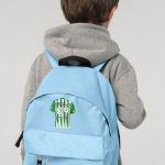 Σχολική Τσάντα Πλάτης Νηπιαγωγείου σε Γαλάζιο Χρώμα, Green