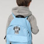 Σχολική Τσάντα Πλάτης Νηπιαγωγείου σε Γαλάζιο Χρώμα, Black