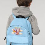 Σχολική Τσάντα Πλάτης Νηπιαγωγείου σε Γαλάζιο Χρώμα, Dragon